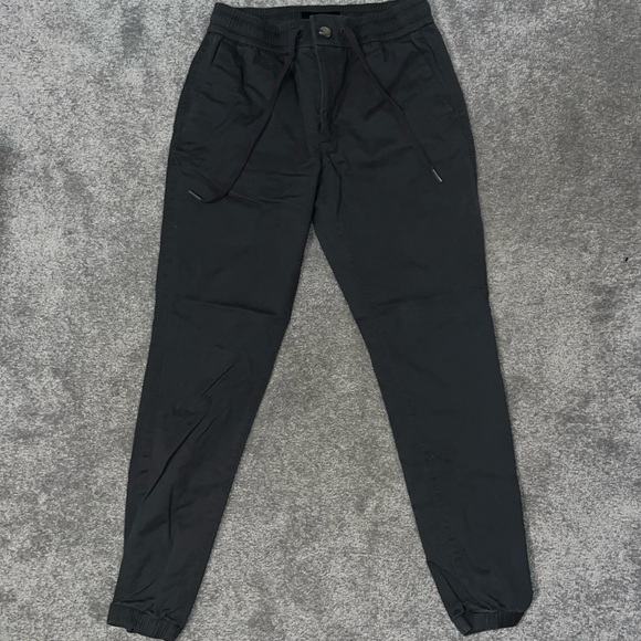 Express Women’s Black Khaki Joggers - Picture 1 of 4